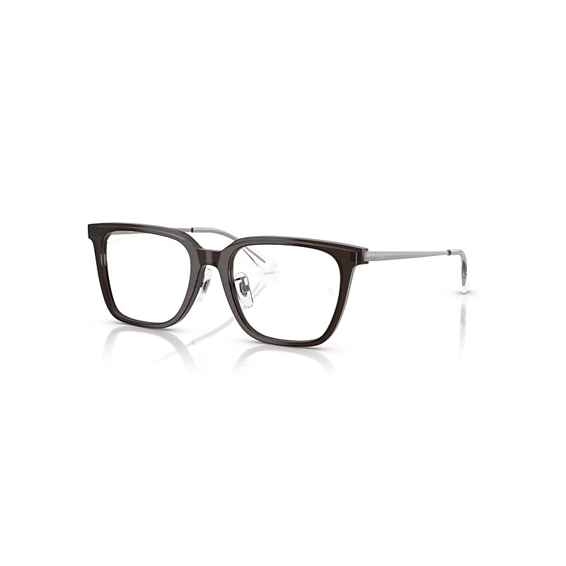 Ray-Ban Eyeglasses   Optics - Gunmetal Frame Clear Lenses Polarized 52-18, RB5442D
