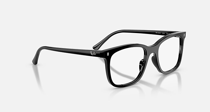 Ray-Ban ブラック チタンフレーム メガネ レイバン公式ストア】 Ray-Ban® RB5446 OPTICS メガネ