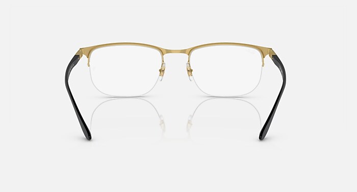 RB6513 OPTICS Eyeglasses with Black On Gold Frame - RB6513 | Ray