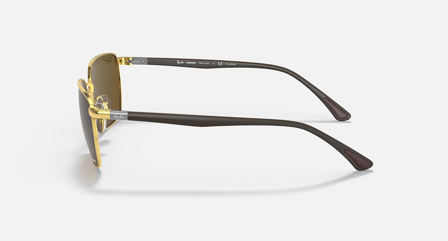 Ray-Ban Sunglasses Rb3684ch Chromance Brown Frame Brown Lenses