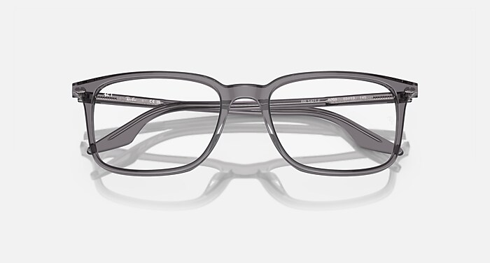 Ray-Ban Eyeglasses Unisex Rb5421 Optics Prescription - Havana Red Turtle Frame Clear Lenses 53-19 Polarized