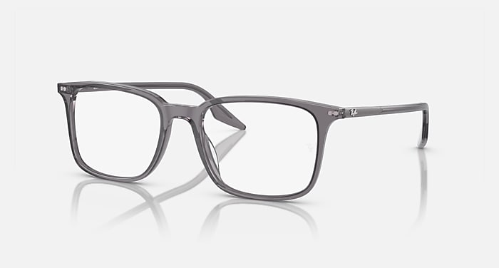RB5421 OPTICS Eyeglasses with Transparent Grey Frame RB5421F