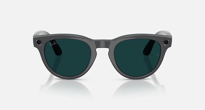 RAY-BAN | META HEADLINER Sunglasses in Asteroid Grey and