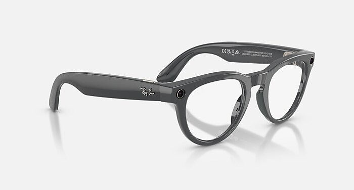RAY-BAN | META HEADLINER Sunglasses in Asteroid Grey and