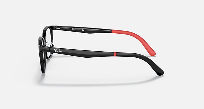 レイバン　4278 RB4278 Sunglasses in Black and Orange Gradient Mirror