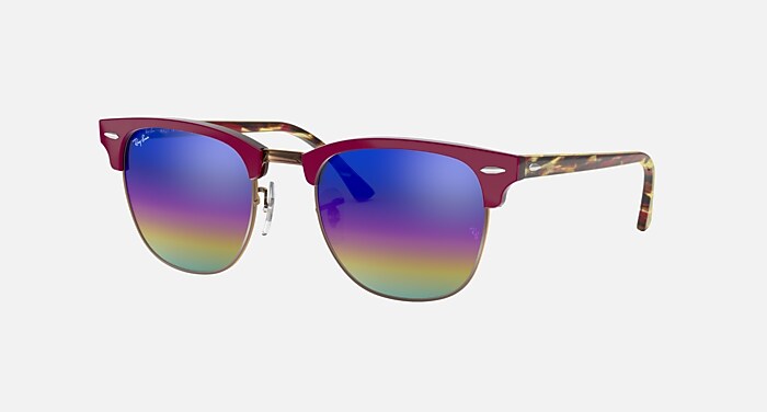 CLUBMASTER MINERAL FLASH LENSES Sunglasses in Metallic  display picture 2