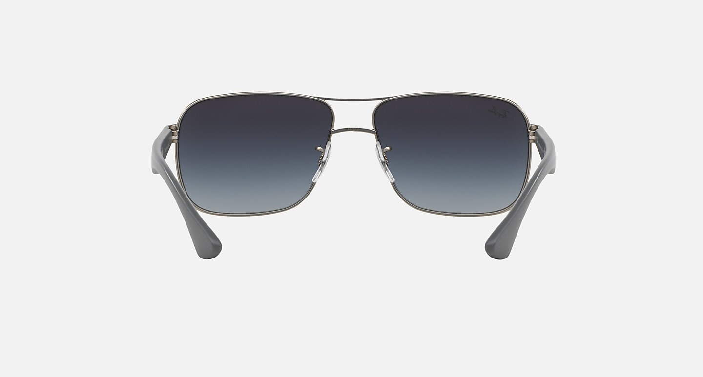 Ray-Ban Sunglasses Man Rb3516 - Matte Grey Frame Grey Lenses 59-15