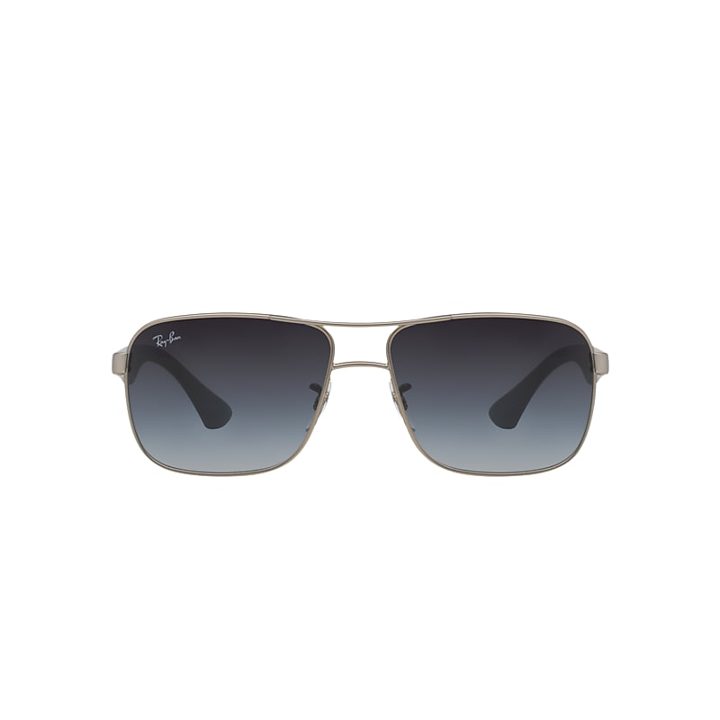 Ray Ban Rb3516 Sunglasses Matte Grey Frame Grey Lenses 59-15 In Matte Grey