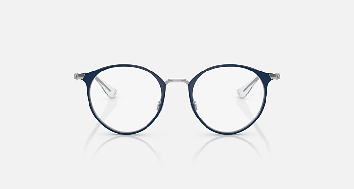 Ray-Ban 0RY1053 RB1053 OPTICS KIDS 抛光 蓝色配银色 OPTICAL_Front