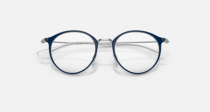 Ray-Ban 0RY1053 RB1053 OPTICS KIDS 抛光 蓝色配银色 OPTICAL_Closed Front