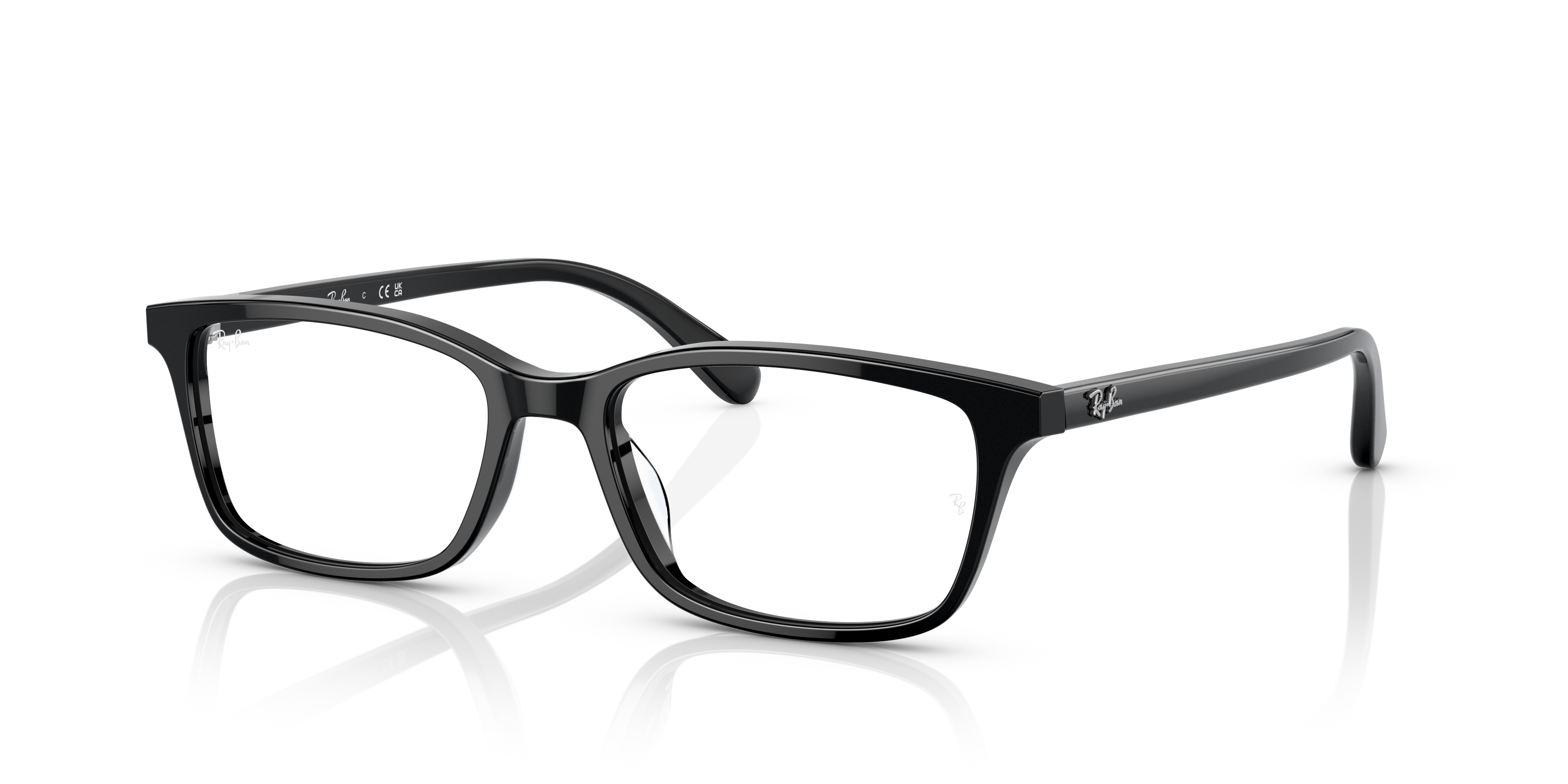 RB5416 OPTICS Polished Black Frame Demo Lens Lenses 53-17