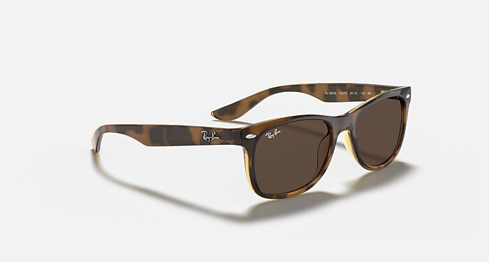 NEW WAYFARER KIDS Sunglasses in Havana and Dark Brown
