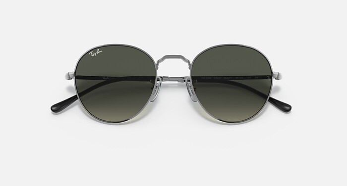 Ray-Ban David Sunglasses Gunmetal Frame Grey Lenses 51-20