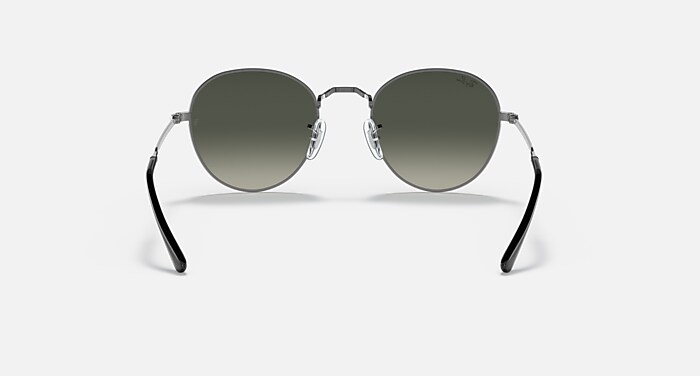 Ray-Ban David Sunglasses Gunmetal Frame Grey Lenses 51-20