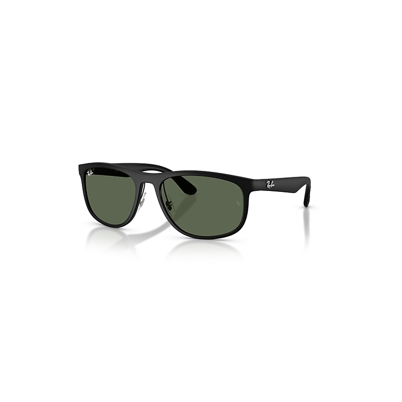 Ray-Ban Sunglasses   Liteforce - Sand Black Frame Green Lenses 59-18, RB4468