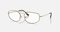 RayBan 哑光 Arista 金色点缀哑光哈瓦那; 哑光 Arista 金色 null