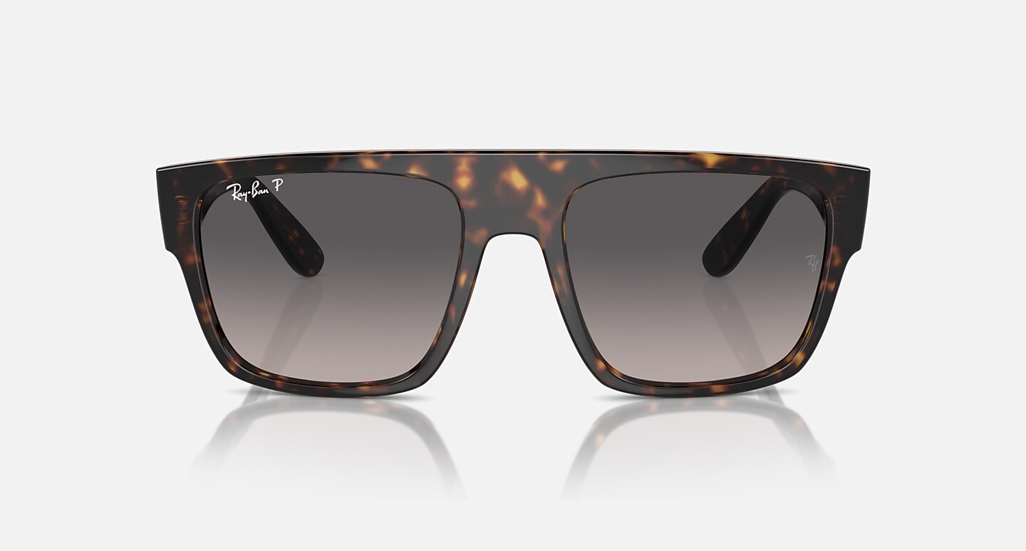Ray-Ban Sunglasses Drifter Havana Frame Grey Lenses