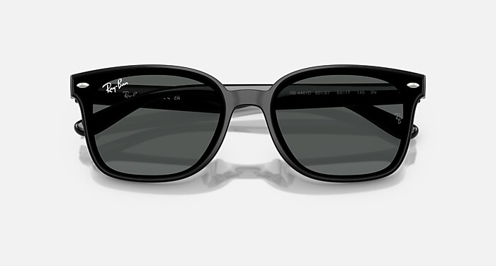 Ray-Ban Sunglasses Unisex Rb4461d - Black Frame Grey Lenses 64-17