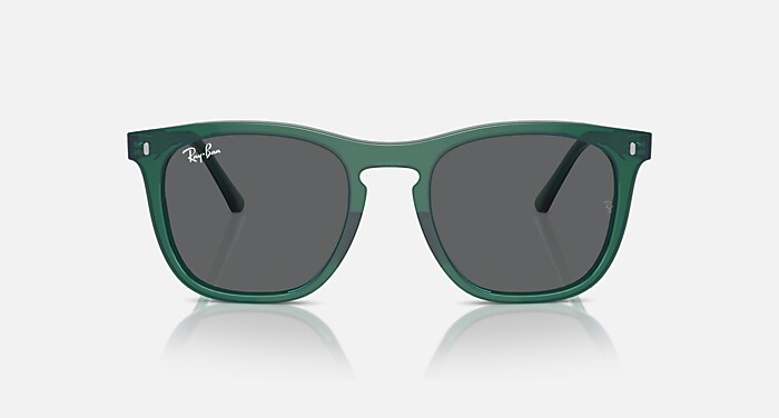 RB2210 Sunglasses in Transparent Green and Dark Grey - RB2210