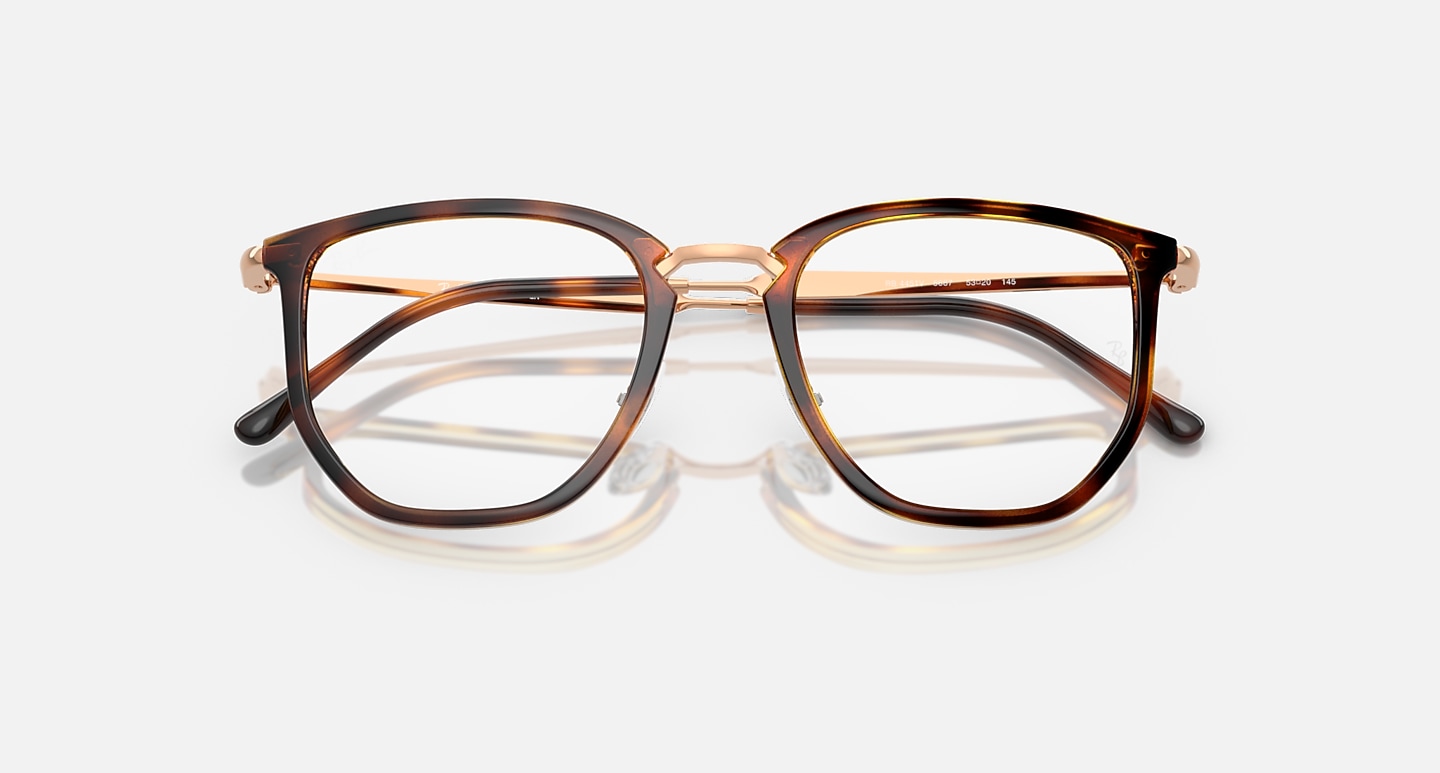Ray-Ban Unisex Rb4451v Optics - Zilver Montuur Helder Glazen Gepolariseerd 50-20
