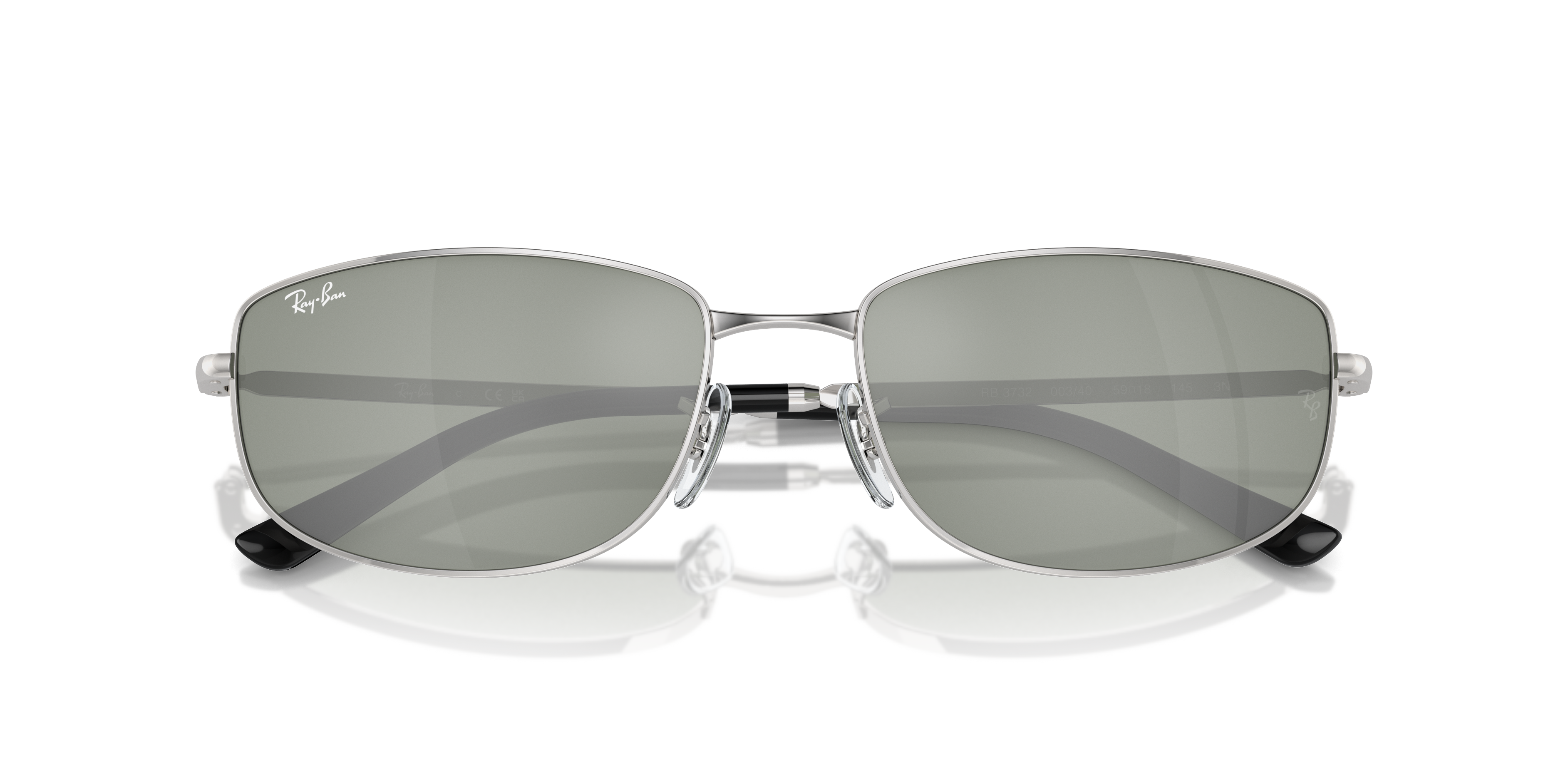 RB3732 Sunglasses in Silver and Green & Silver - RB3732 | Ray-Ban® US