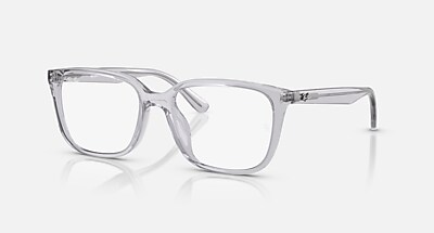レイバン公式ストア】 Ray-Ban® RB7248D OPTICS メガネ | 透明オパール
