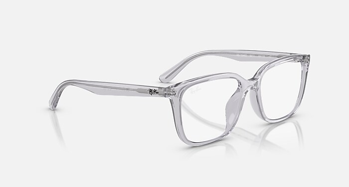 Ray-Banクリアグレー RB7216 8298 HOYA度付き標準レンズ無料 Ray-Banクリアグレー RB7216 8298 HOYA度付き標準レンズ無料