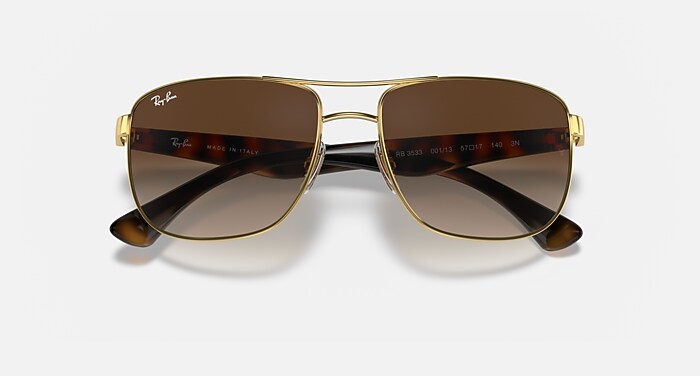 Ray Ban Sunglasses RB3533- brand new Amazon.com: Ray-Ban Unisex RB3533 Square Sunglasses, Black  main image 4