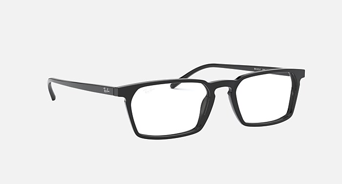 Ray-Ban RB 537 ブラックサングラス RB5373D Eyeglasses with Black On Transparent Frame - RB5373D