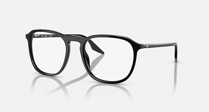 Ray-Ban Sunglasses Unisex Rb2203 Transitions - Black Frame Clear Lenses 55-20