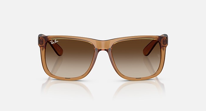 JUSTIN CLASSIC Sunglasses in Rubber Beige and Gradient Brown 