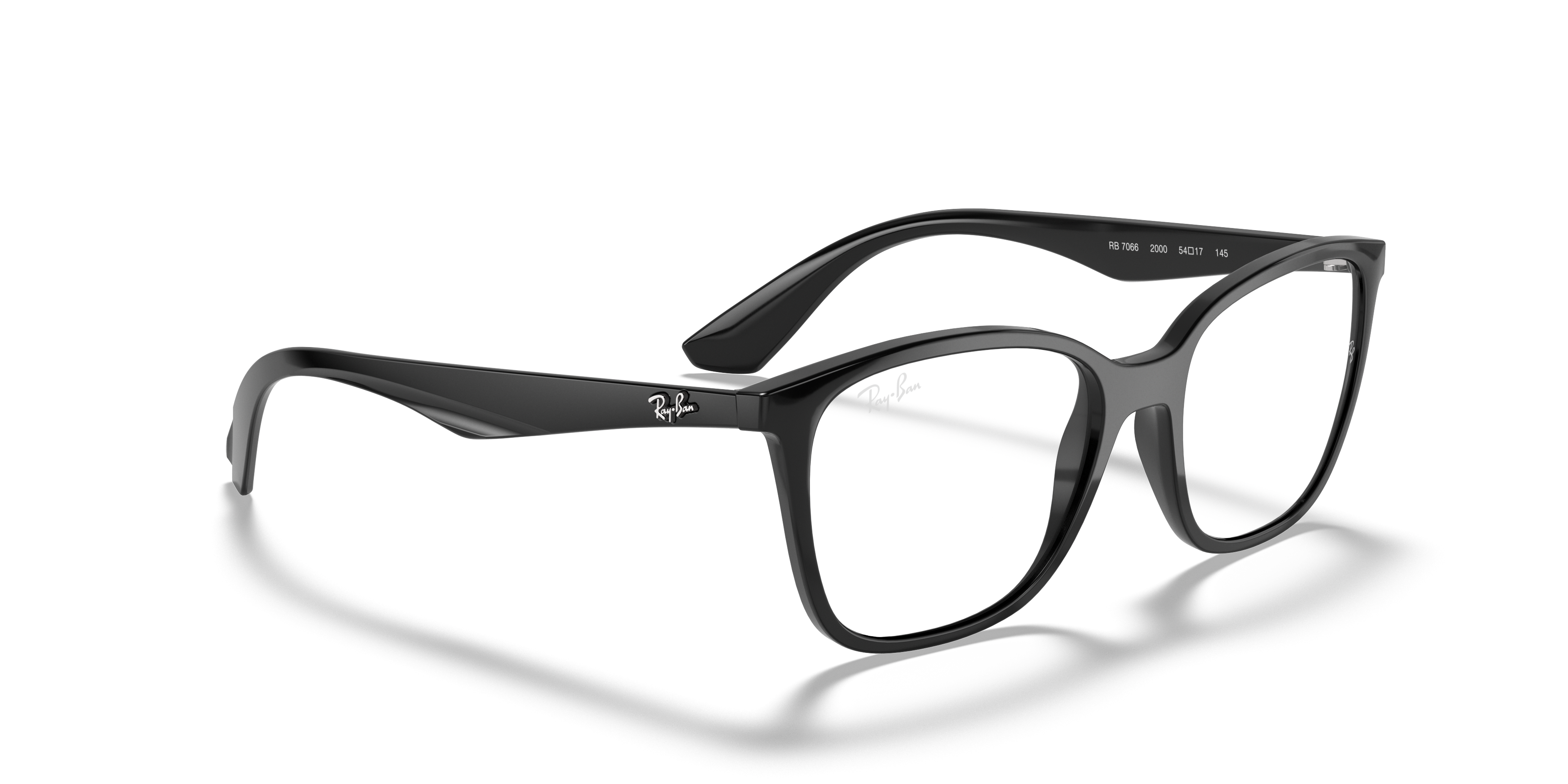 新品 正規品Ray-Ban ブラックフレーム サングラス レイバン公式ストア】 Ray-Ban® RB7066 OPTICS メガネ