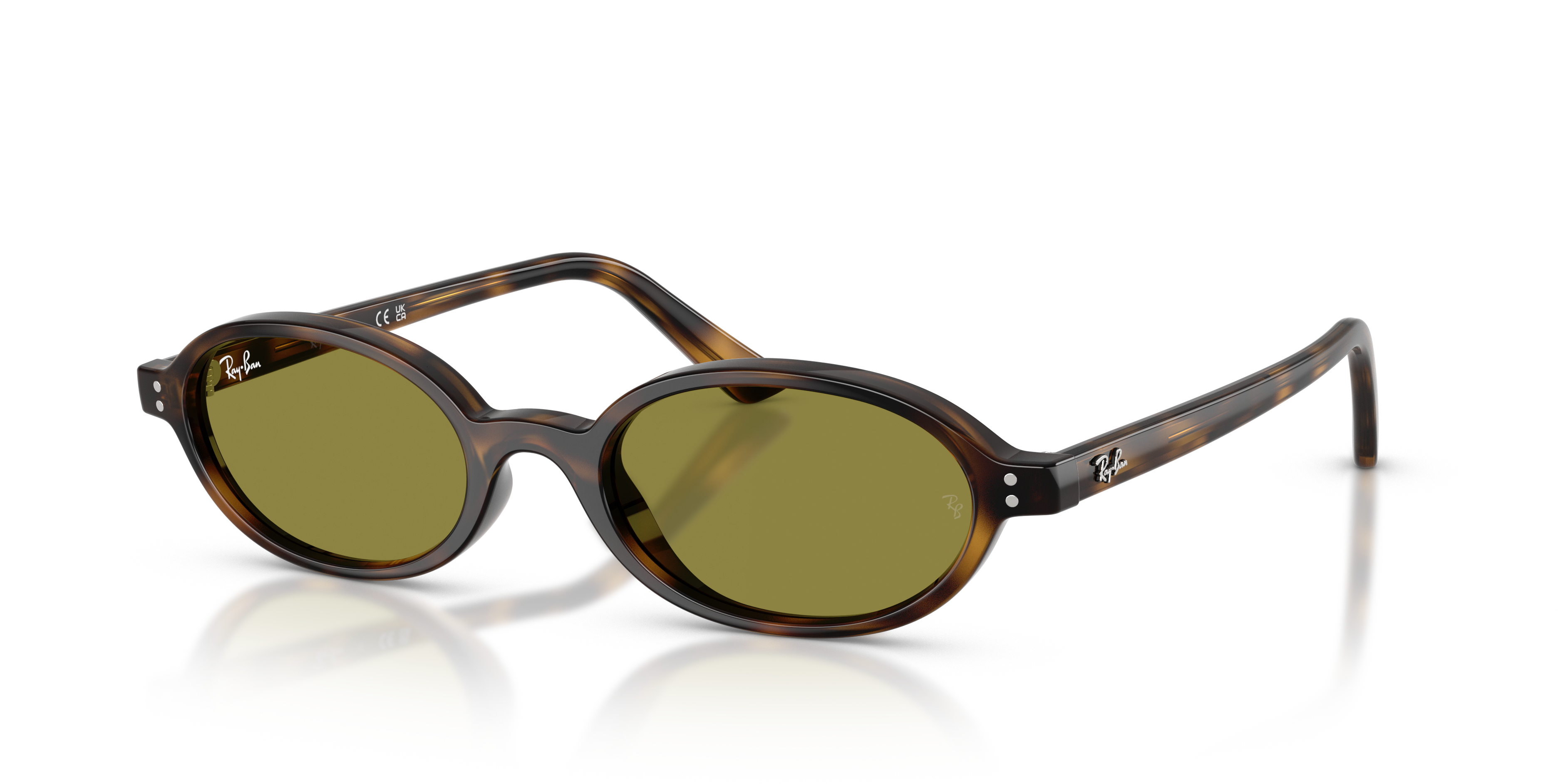 KHAL BIO-BASED Sunglasses in Havana and Green - RB4472 | Ray-Ban® US