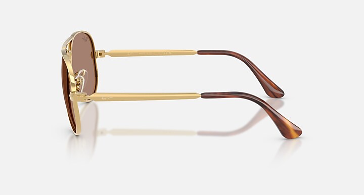 Ray-Ban Sunglasses Unisex Aviator Max Holiday Limited - Gold Frame Violet Lenses 58-16