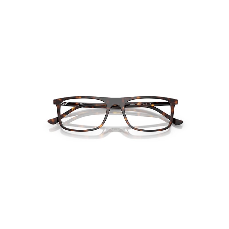 Ray Ban Rb5440 Optics Eyeglasses Havana Frame Clear Lenses Polarized 53-18 In Havana