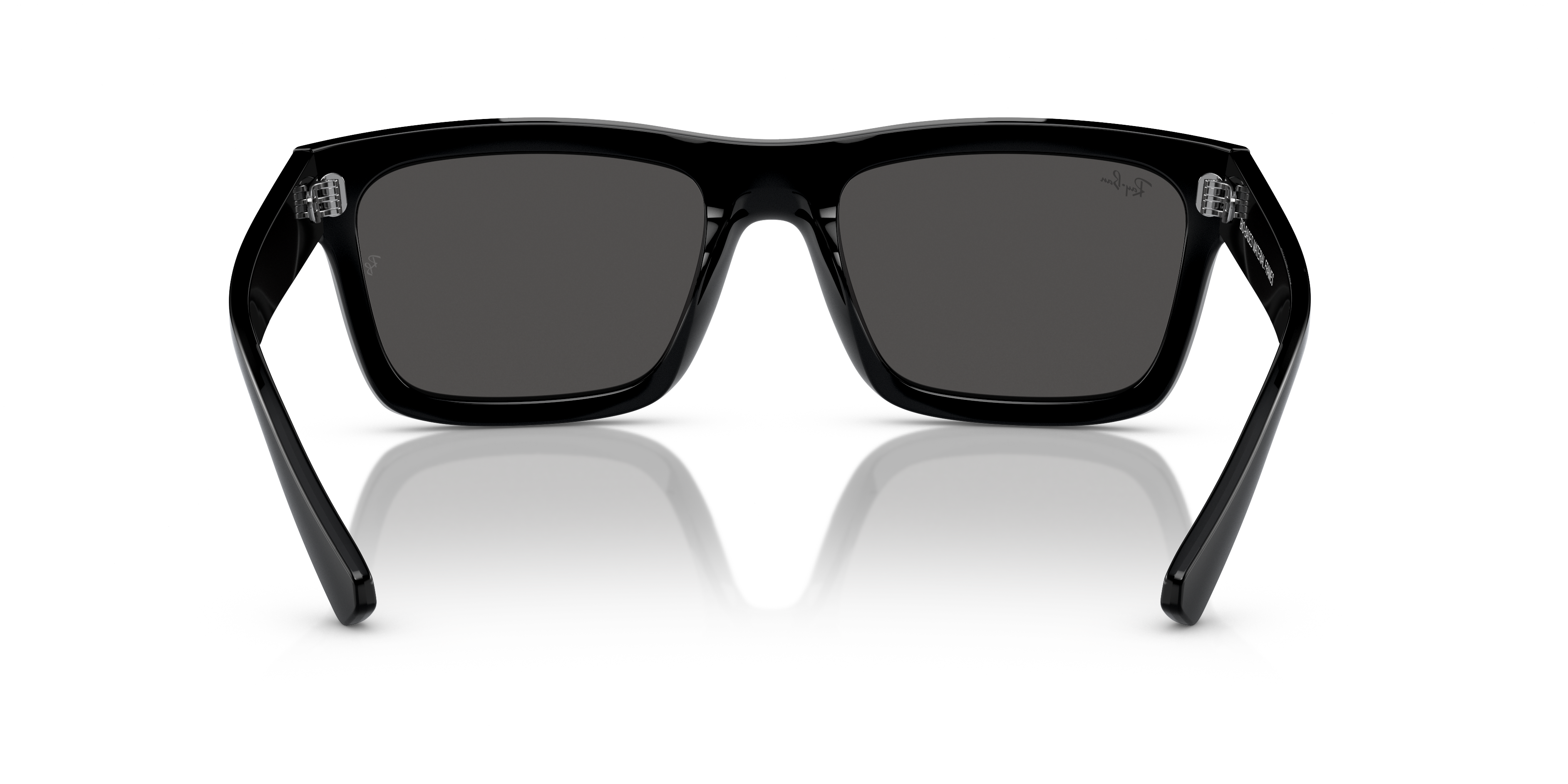 Ray-Ban レイバン サングラス 0RB4396F 667987 57 WARREN BIO-BASED Sunglasses in Black and Dark Grey - RB4396F