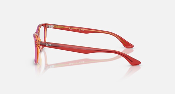 RB1642 OPTICS KIDS Eyeglasses with Transparent Red & Yellow  display picture 1
