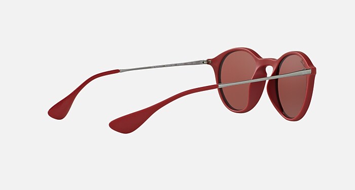 RB4243 Sunglasses in Bordeaux and Pink/Silver Mirror - RB4243F