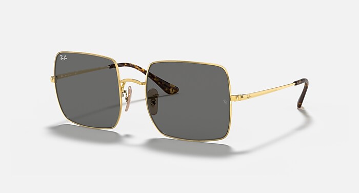 Ray'sページ SQUARE 1971 @COLLECTION Sunglasses in Gunmetal and Grey Gradient