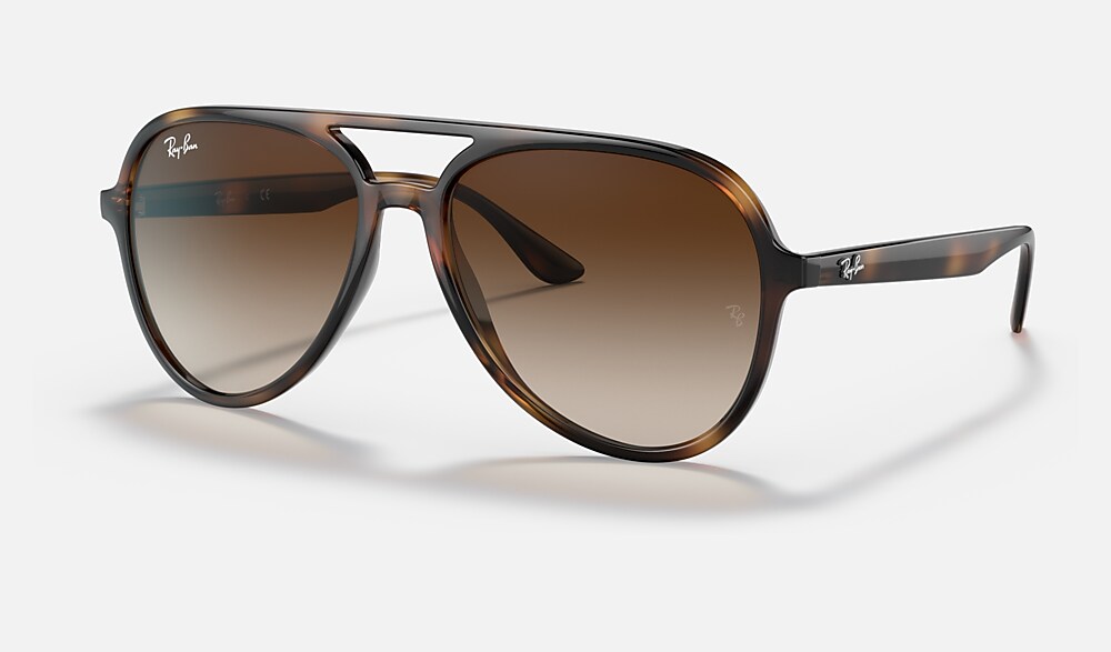 【未使用】Ray-Banレイバン　SUNシリーズ　スクエア　ブラウン レイバン公式ストア】 Ray-Ban® RB4376 サングラス | ハバナ X
