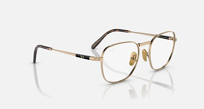 メガネ Ray-Ban Titanium Eyeglass Frame RB8258V 1236 Amazon.com: Ray-Ban RX8258V Frank Titanium Square