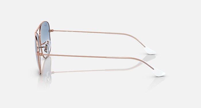 Ray Ban サングラス　レディース　ローズゴールド レイバン公式ストア】 Ray-Ban® SQUARE 1971 CLASSIC サングラス