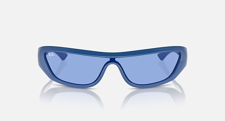 Ray-Ban Sunglasses Unisex Xan Bio-based - Electric Blue Frame Blue Lenses 01-34