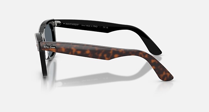 未使用　Ray-Ban ブラックサングラス Ray-Ban(レイバン) RB 0840SF-901/31ポリッシュブラック(52
