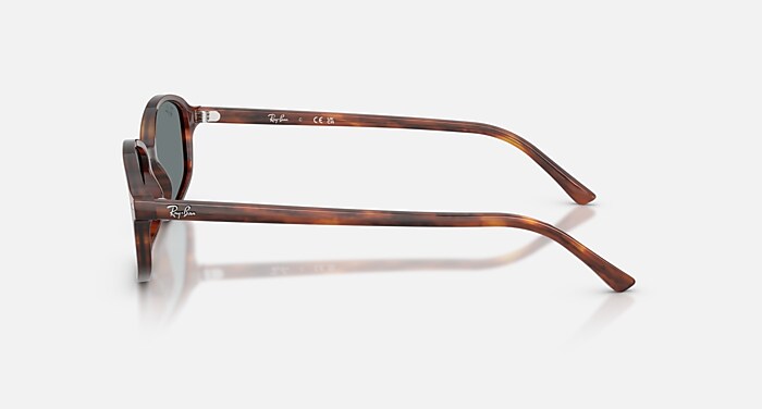Ray-Ban Sunglasses Unisex Sam - Striped Havana Frame Blue Lenses 54-19