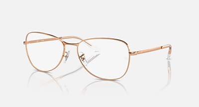 RB3733V OPTICS Eyeglasses with Rose Gold Frame - RB3733V