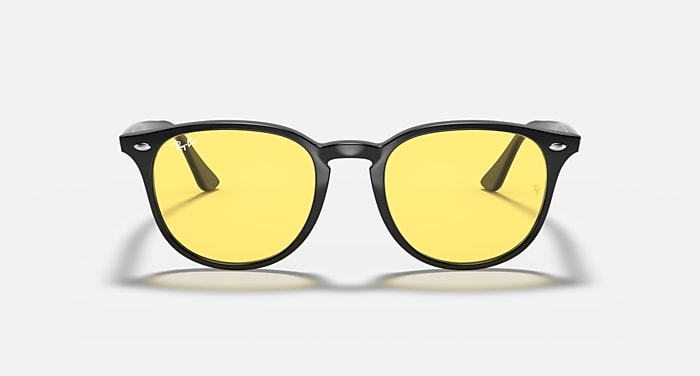 Ray-Ban Sunglasses Unisex Rb4259 - Black Frame Yellow Lenses 53-20
