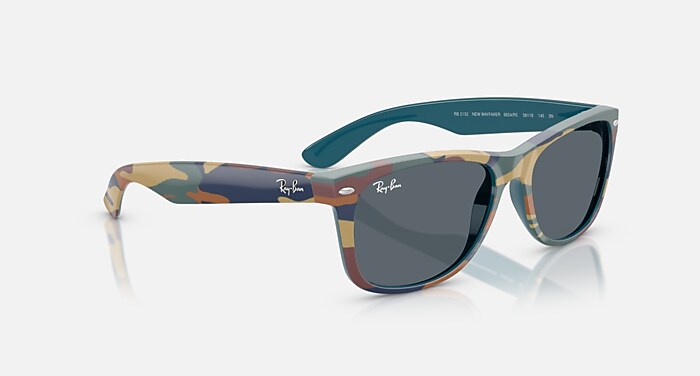NEW WAYFARER CLASSIC Sunglasses in Blue Blue Camuflage and Blue
