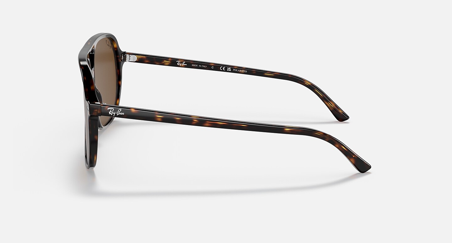 Ray-Ban Sunglasses Unisex Bill - Havana Frame Blue Lenses 56-14