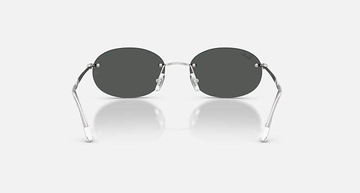 Ray-Ban Sunglasses Unisex Rb3767 - Silver Frame Grey Lenses 54-18